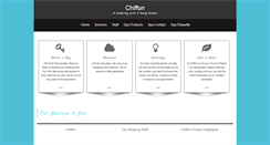 Desktop Screenshot of chiffonboutique.com